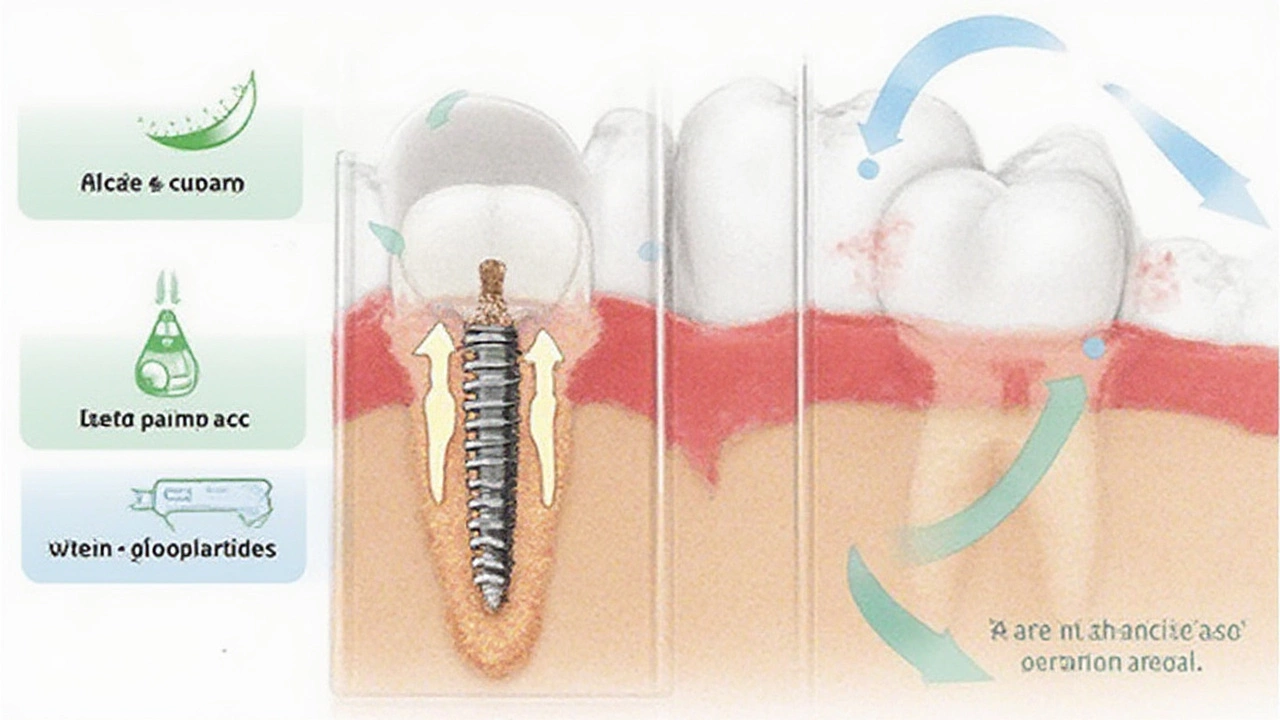 Why Does Food Sometimes Get Stuck Under Implants?