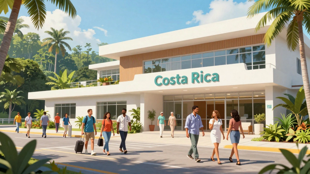 International patients at a luxury-style private hospital in Costa Rica